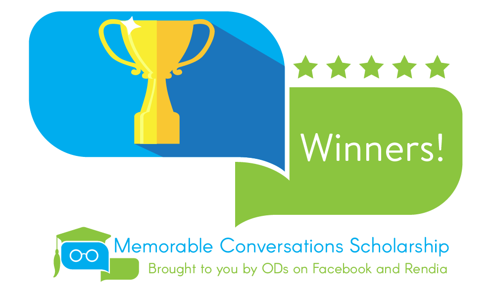 The 2017 Winners of Rendia's Annual Optometry Student Scholarship